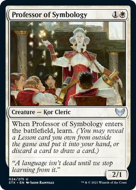 Professor of Symbology, Magic the Gathering